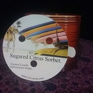 Sugared Citrus Sorbet Bath & Body Works candle