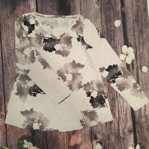 J. Jill Medium Long-sleeved Tee with pockets