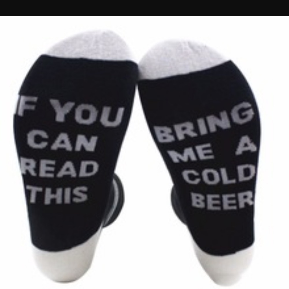 Bring me beer ankle socks *NWT*