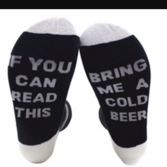 Accessories - Bring me beer ankle socks *NWT*