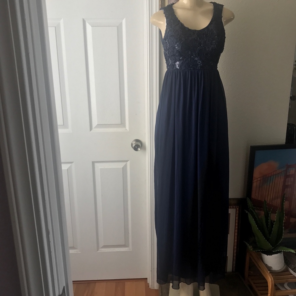 ⚡️EMERALD SUNDAE:|Elegant Formal Dress.NAVY.SIZE:3 - Picture 6 of 8
