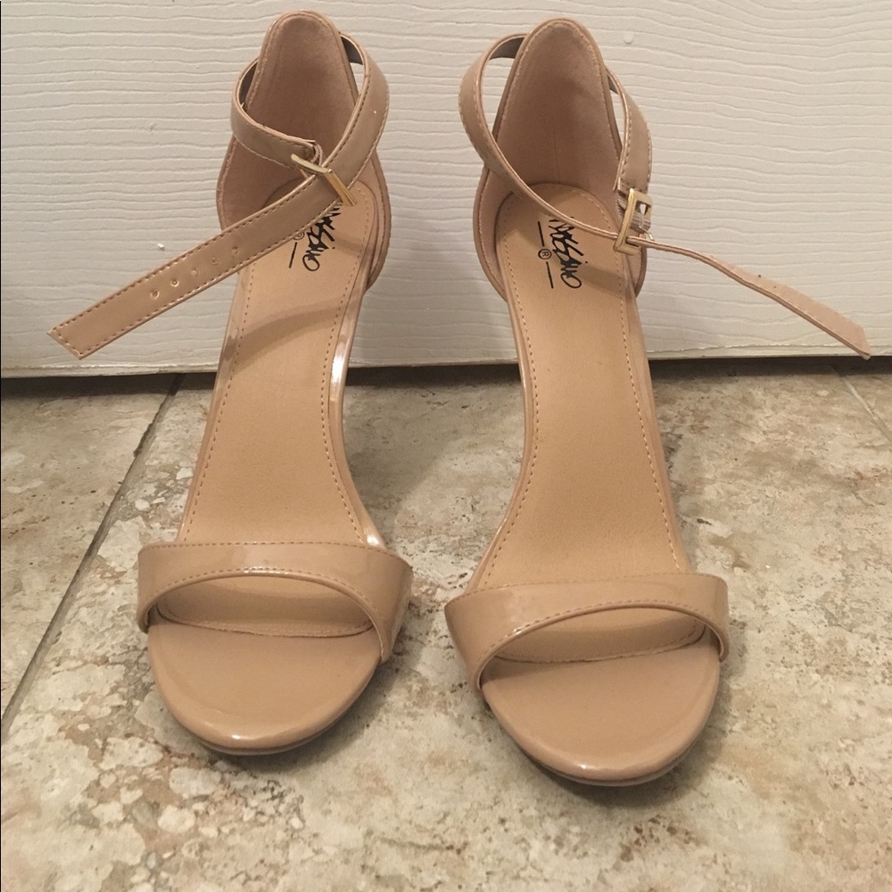 Never worn! Target Pamela Heels-Nude