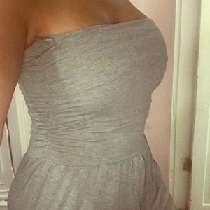 Gray jumpsuit size size small