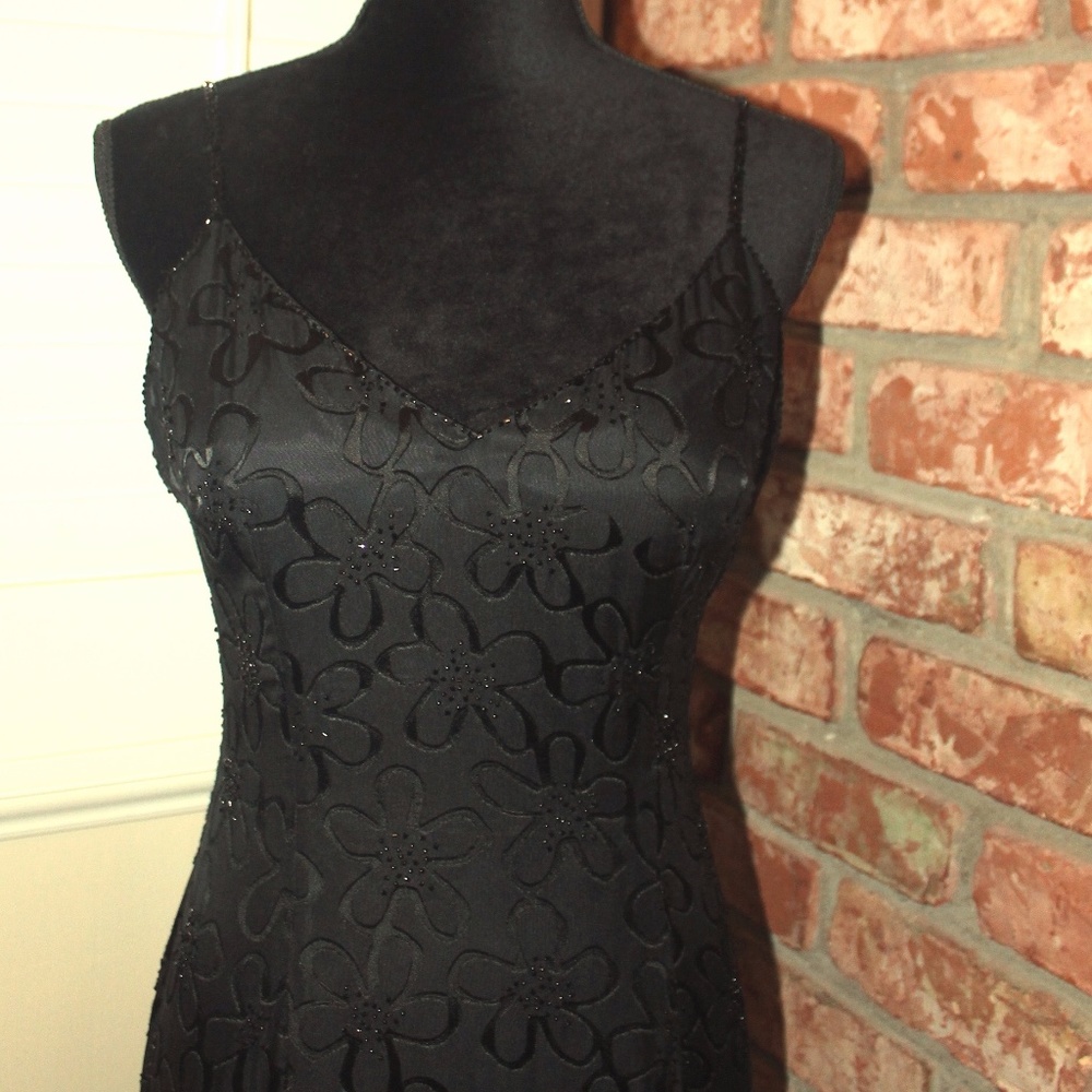 Absolutely Fabulous Long Black Dress