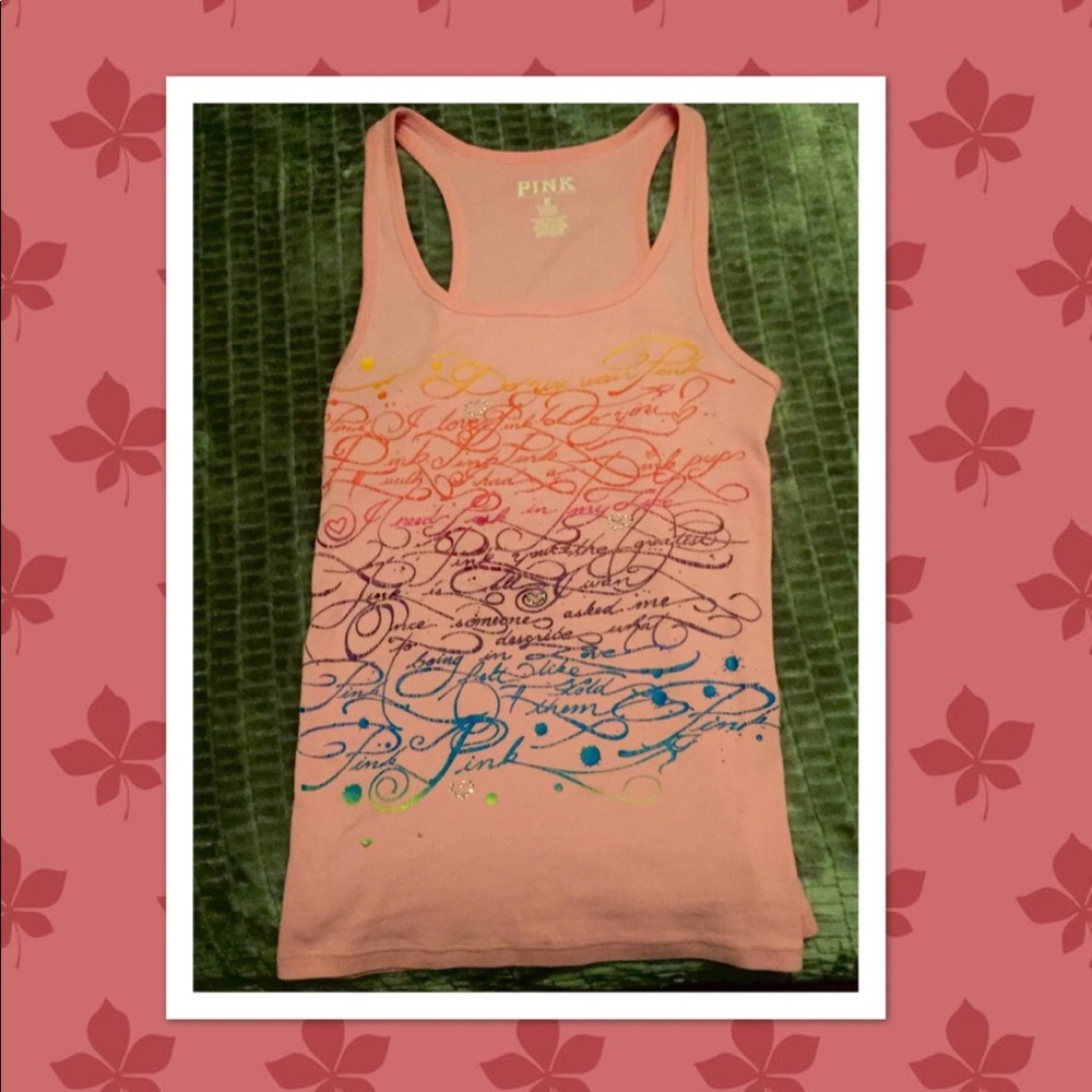 PINK tank top