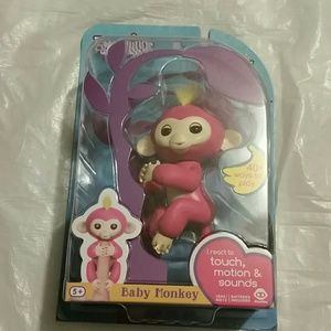 Fingerlings monkey- pink