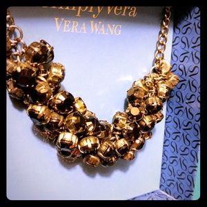 Simply Vera Sparkle Cluster Necklace