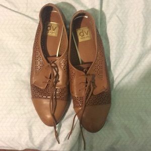 Brown clogs