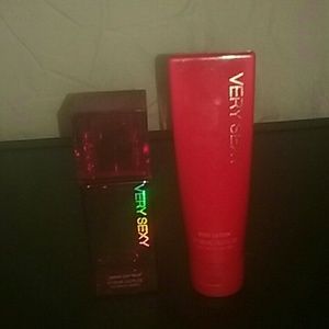Victoria Secret Very Sexy lotion,and sheer spray