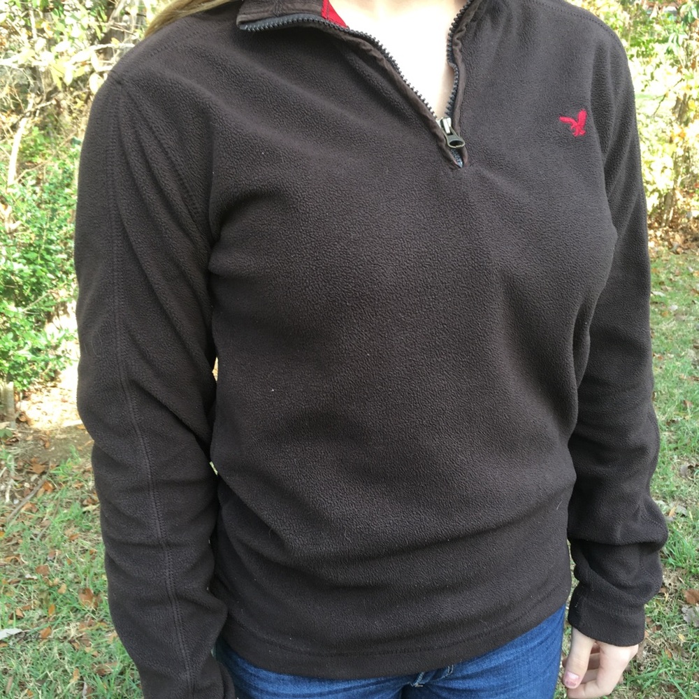 Women's American Eagle fleece pull over