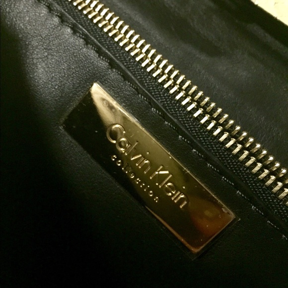 NWT Calvin Klein Collection Python Acid Yellow Bag - Picture 4 of 7