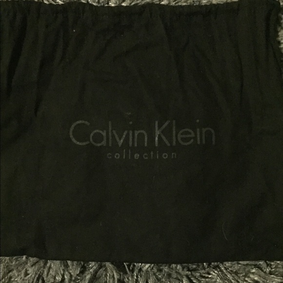 NWT Calvin Klein Collection Python Acid Yellow Bag - Picture 6 of 7