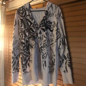 Maurice’s plus size zip up sweatshirt