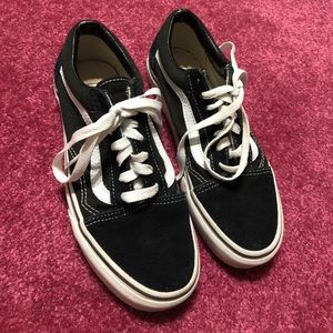 Canvas Old Skool Vans!