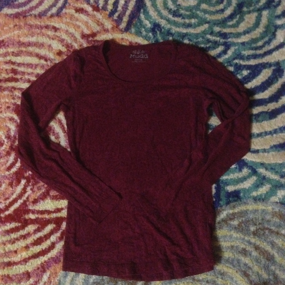 Mudd burn-in top. Size M.
