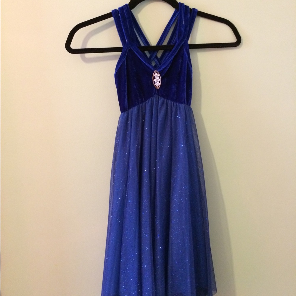 Midnight blue ballet/contemporary costume