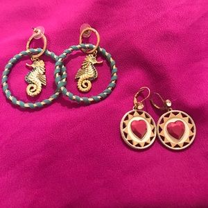Betsey Johnson Earring Bundle