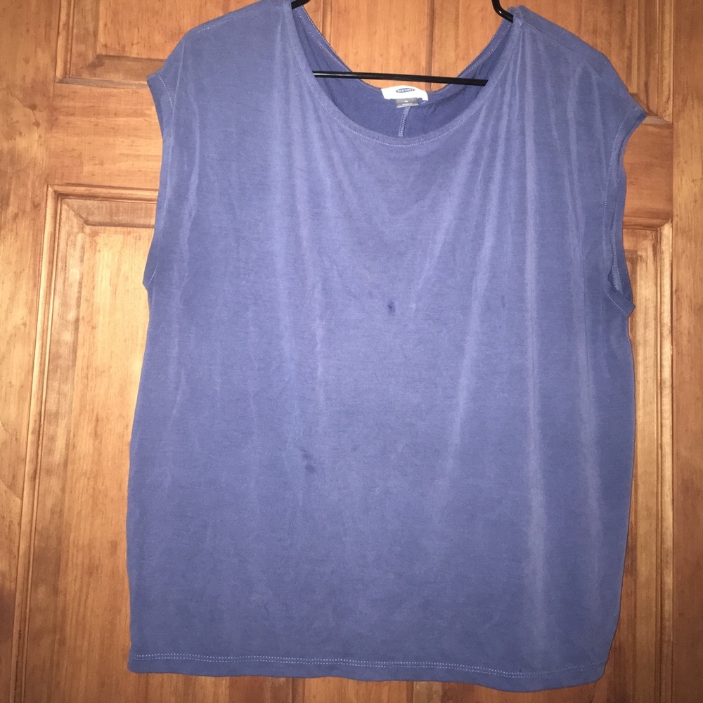 Blue soft t shirt