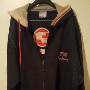 Pepe Jeans pop-up hooded sweat...