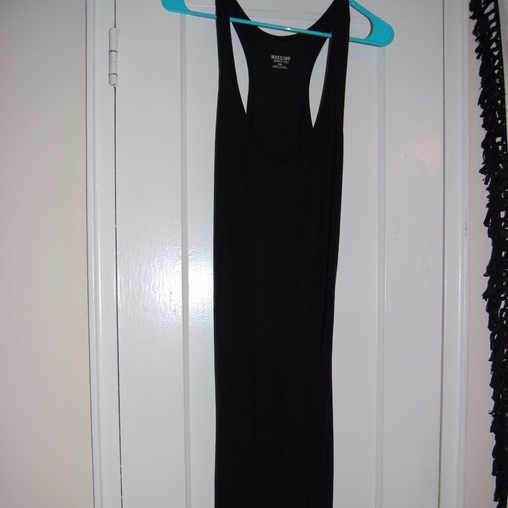 Black Maxi Racer Back Dress