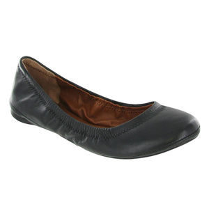 Lucky Brand black Emmie ballet flats shoes sz 9.5