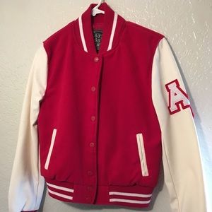 Last Kiss Women/Girls Letterman Jacket