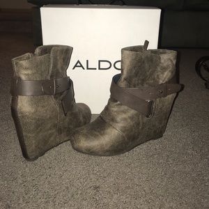 Aldo Wedge Booties