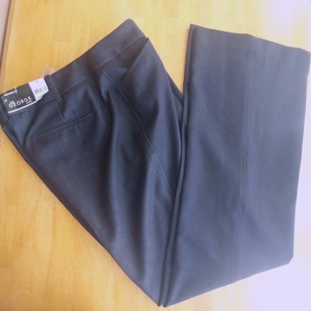 George Navy Trousers Size 12 NWT