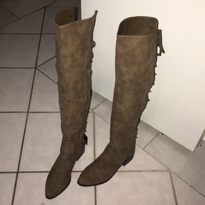Brown Over the Knee Boots