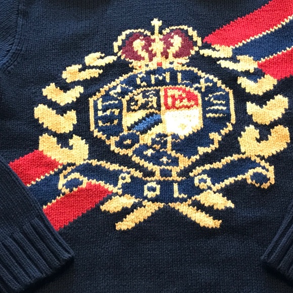 Polo Ralph Lauren men's Crest sweater NWT