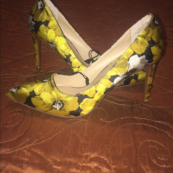 Shoes - Floral Heels