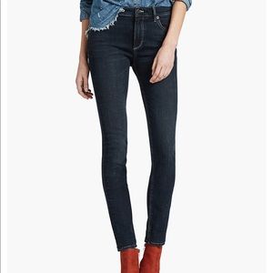 High rise lucky brand Bridgette skinny dark wash