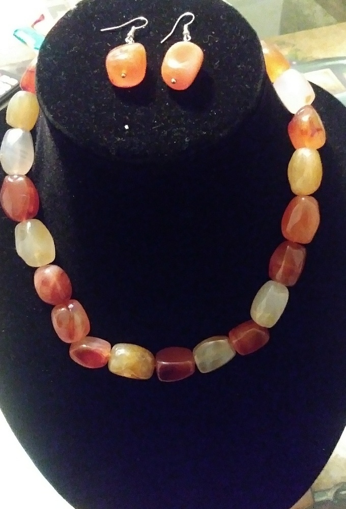 Necklace and Earrings