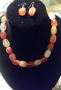 Necklace and Earrings