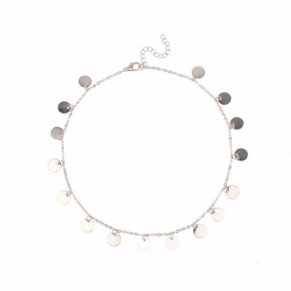 5 for $25 Medallion Choker Necklace - Picture 3 of 6