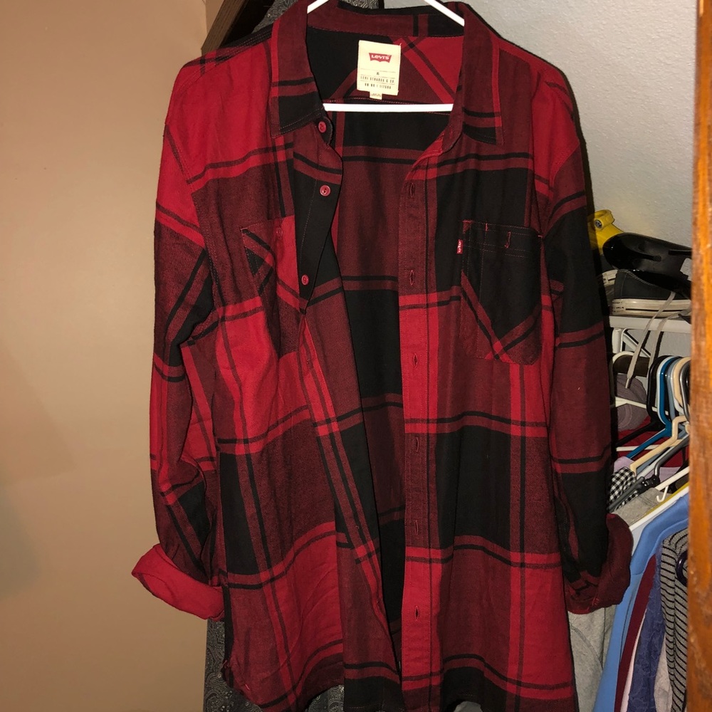 Levi’s Red and Black Flannel