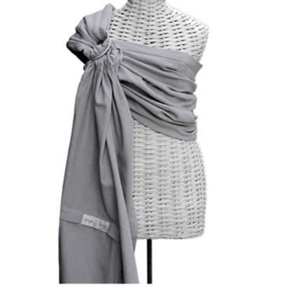 Maya Ring Sling NIB Baby carrier SLATE MED.