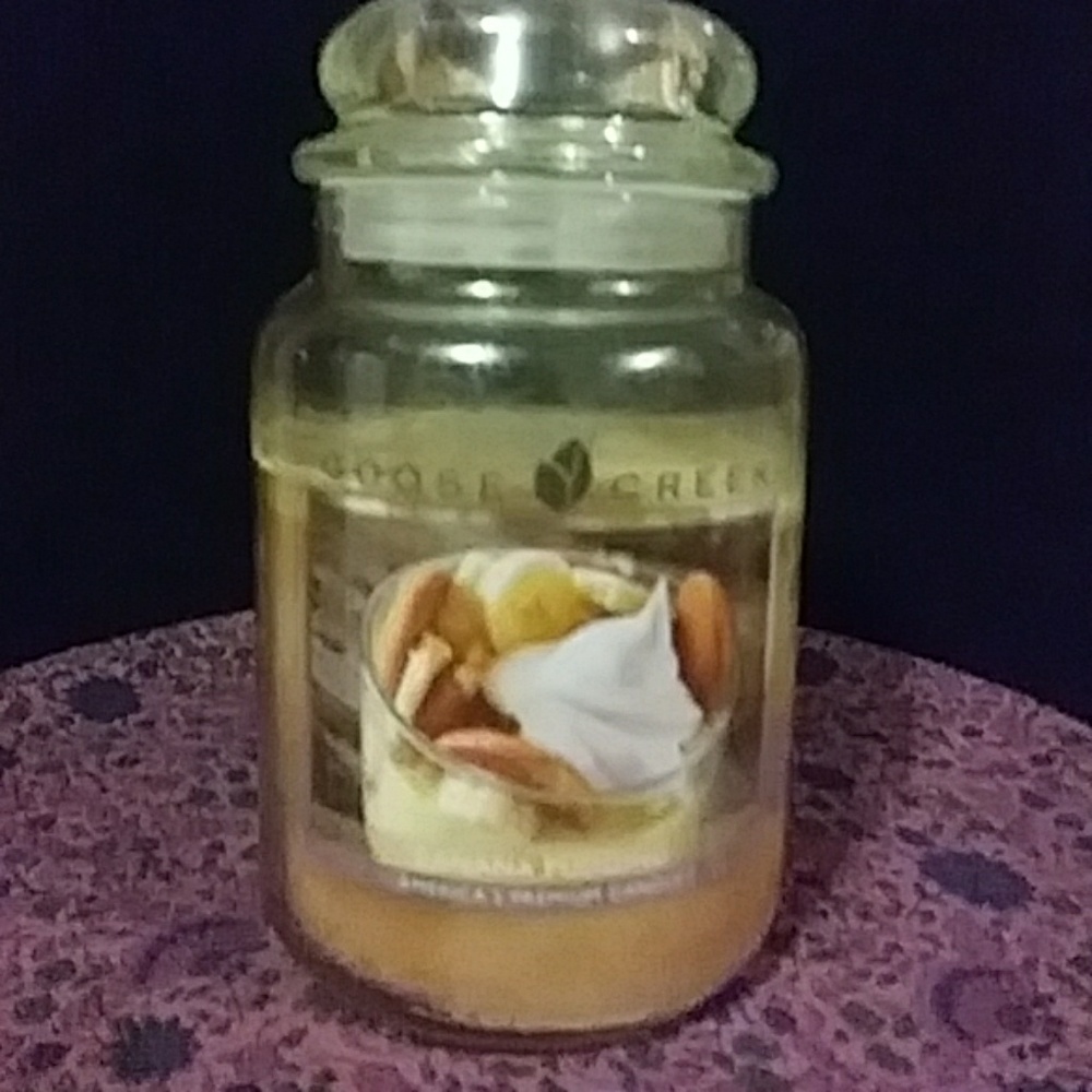 Banana Pudding candle Goose Creek