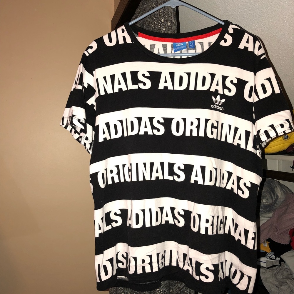 Adidas graphic t shirt