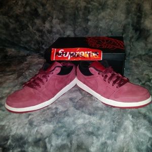 Rare Brand New Size 10.5 Jordan Retro 1 I Low Red