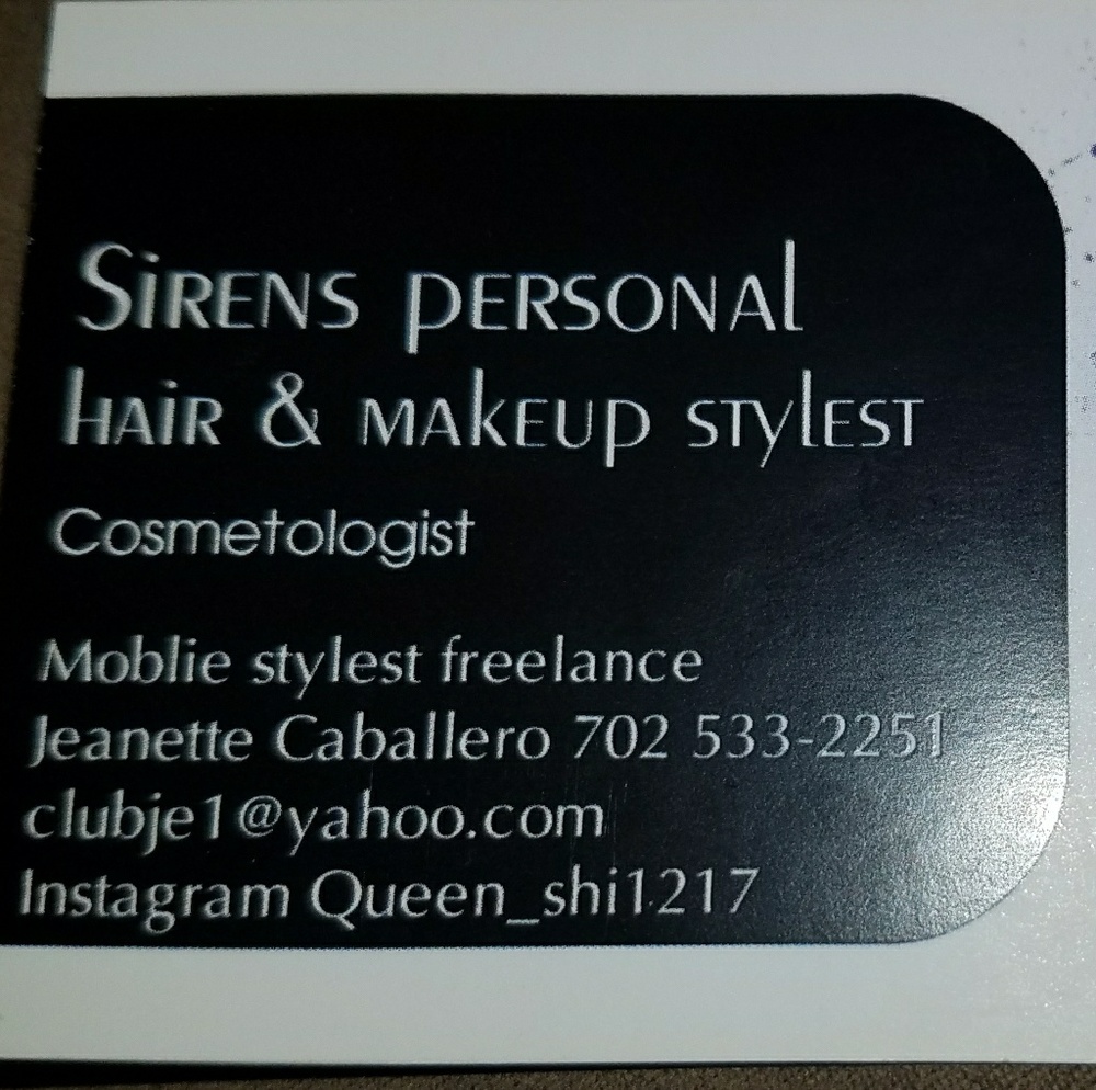 Hair and makeup service in Las Vegas residenc