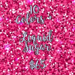 Eye Kandy Cosmetics 10 Color Bundle + Adhesive