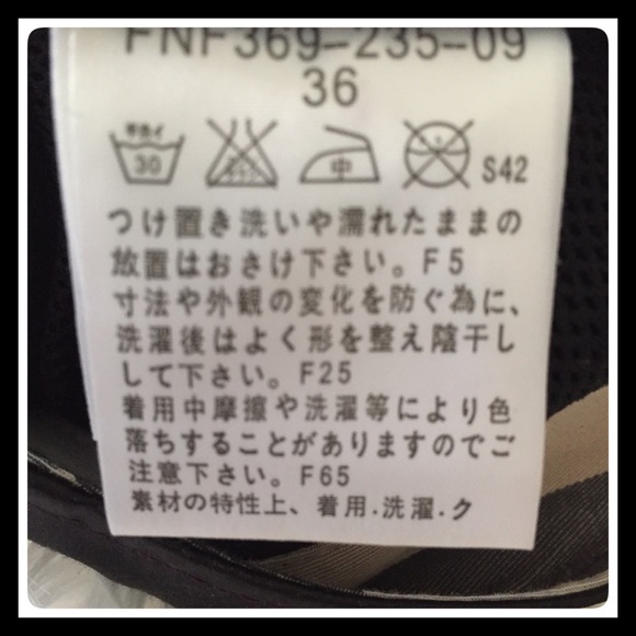 🇬🇧Burberry London Blue Label purple & black large check pattern pencil skirt 2 - Picture 6 of 8