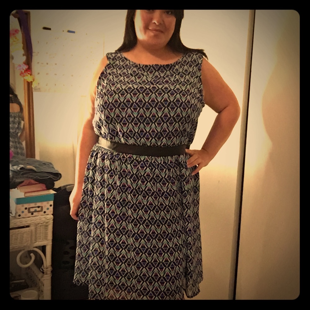 Fun print dress from Target