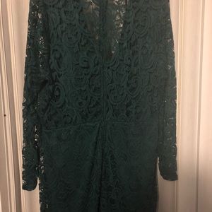 Cocktail dress, olive green
