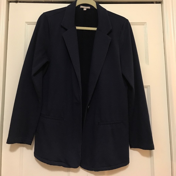 Pleione Jackets & Blazers - Pleione - Soft Cotton Stretch Blazer