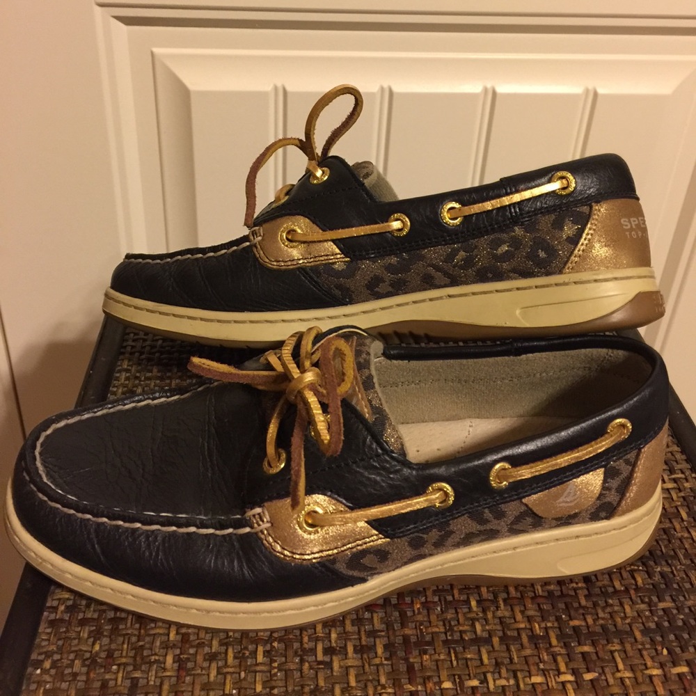 Sperry Top-Sider Black/Leopard