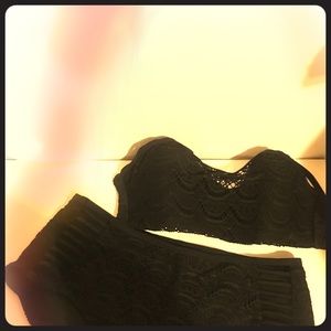 Beautiful 3X lace overlay bikini NWT $102 MSRP