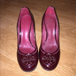 Tory Burch Patent Leather wedges