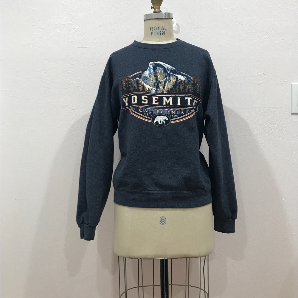 Yosemite Blue Sweatshirt